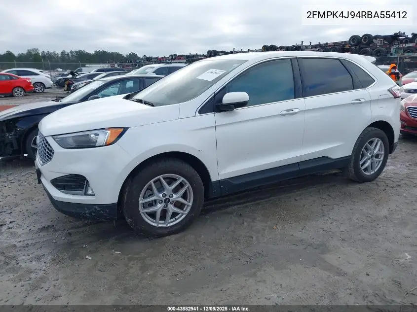 2FMPK4J94RBA55412 2024 Ford Edge Sel