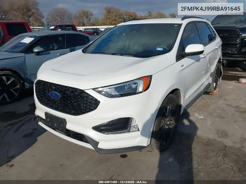 2FMPK4J99RBA91645 2024 Ford Edge St-Line