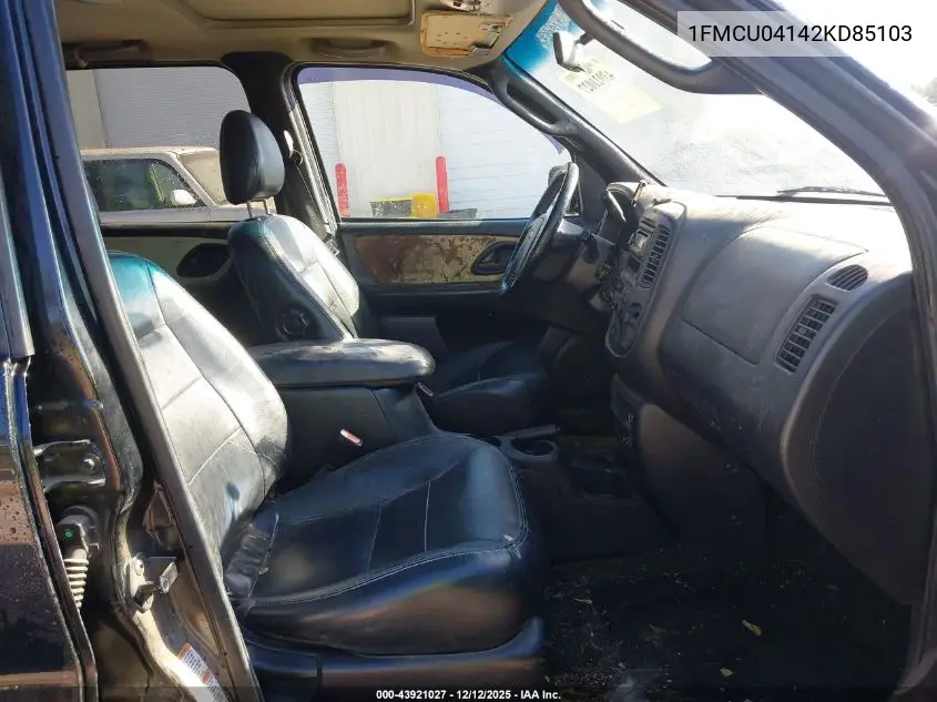 1FMCU04142KD85103 2002 Ford Escape Xlt