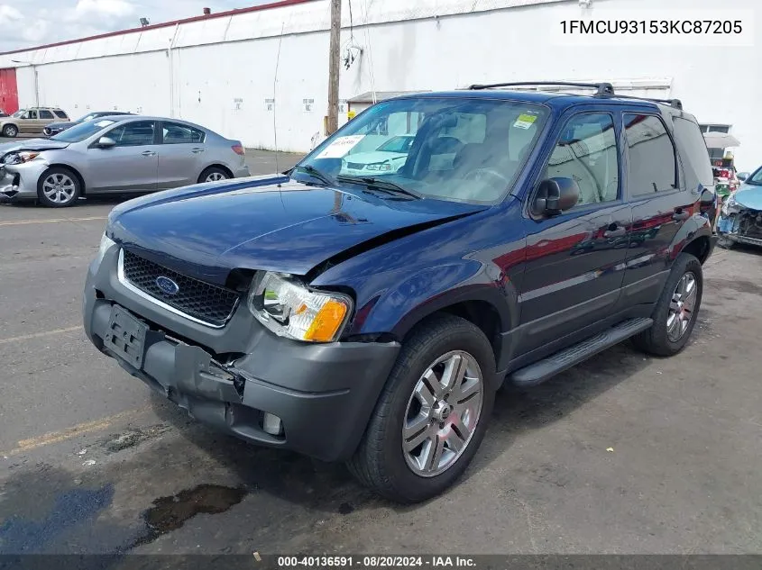 1FMCU93153KC87205 2003 Ford Escape Xlt