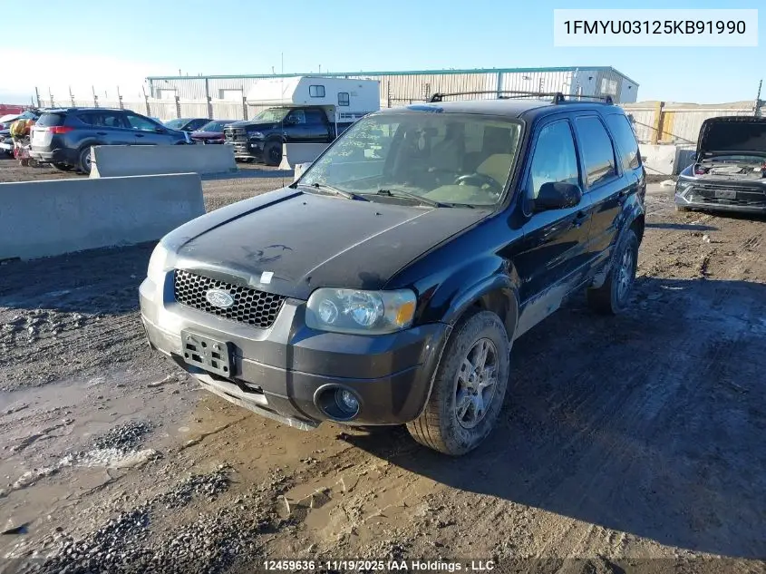 1FMYU03125KB91990 2005 Ford Escape Xlt
