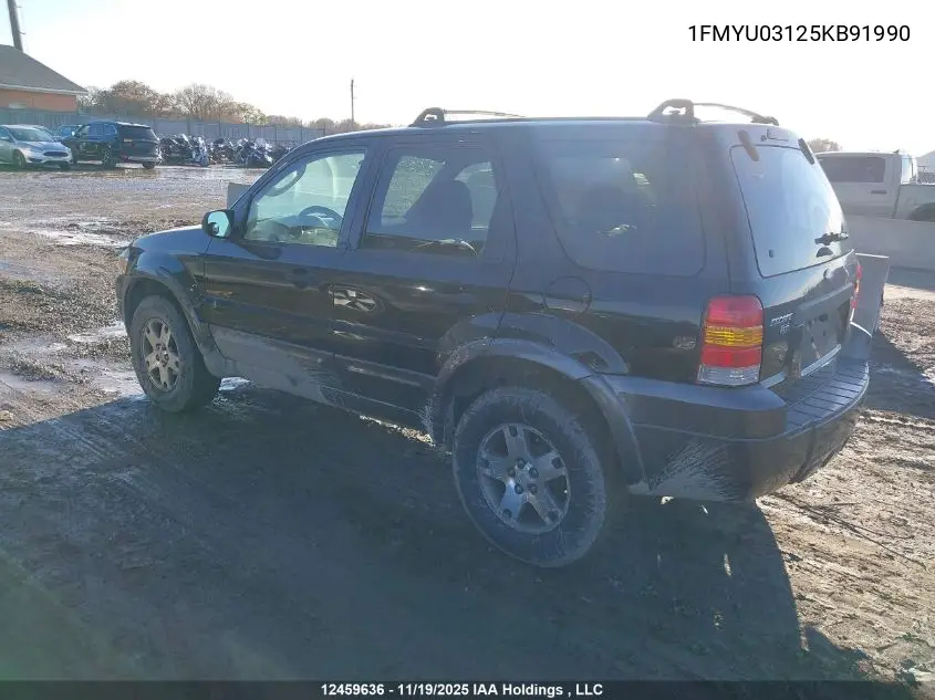 1FMYU03125KB91990 2005 Ford Escape Xlt