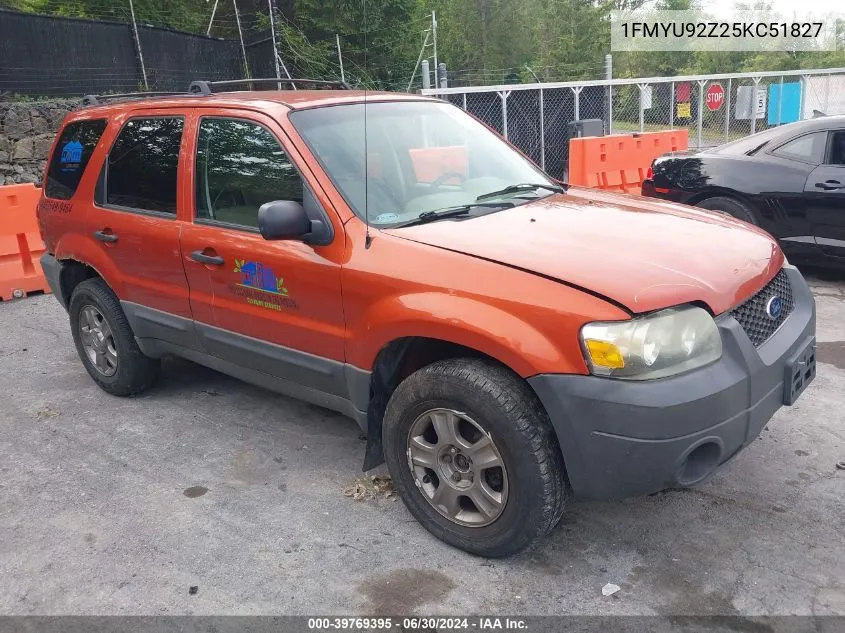 1FMYU92Z25KC51827 2005 Ford Escape Xls