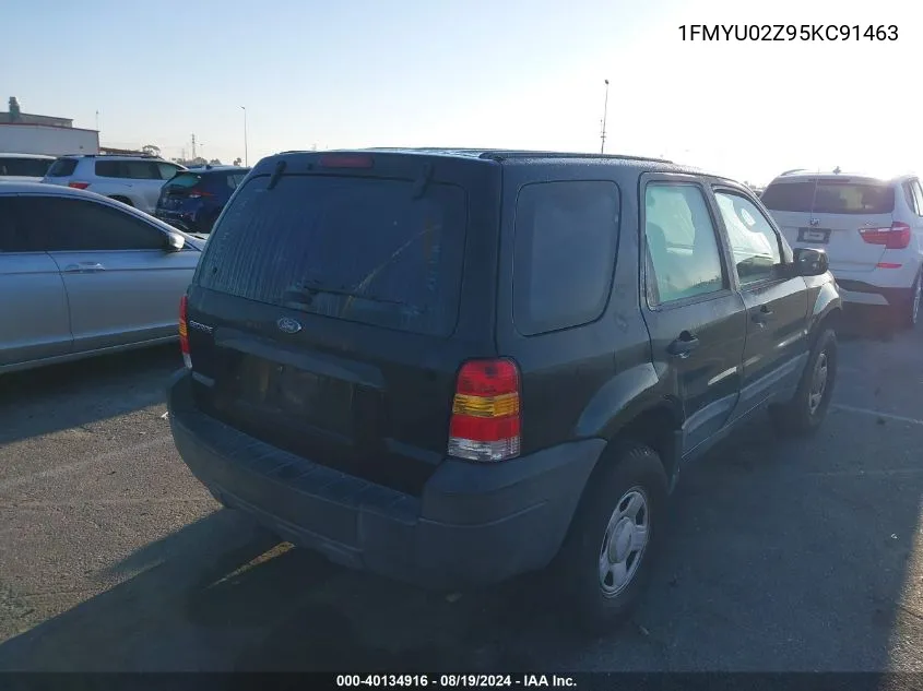 1FMYU02Z95KC91463 2005 Ford Escape Xls