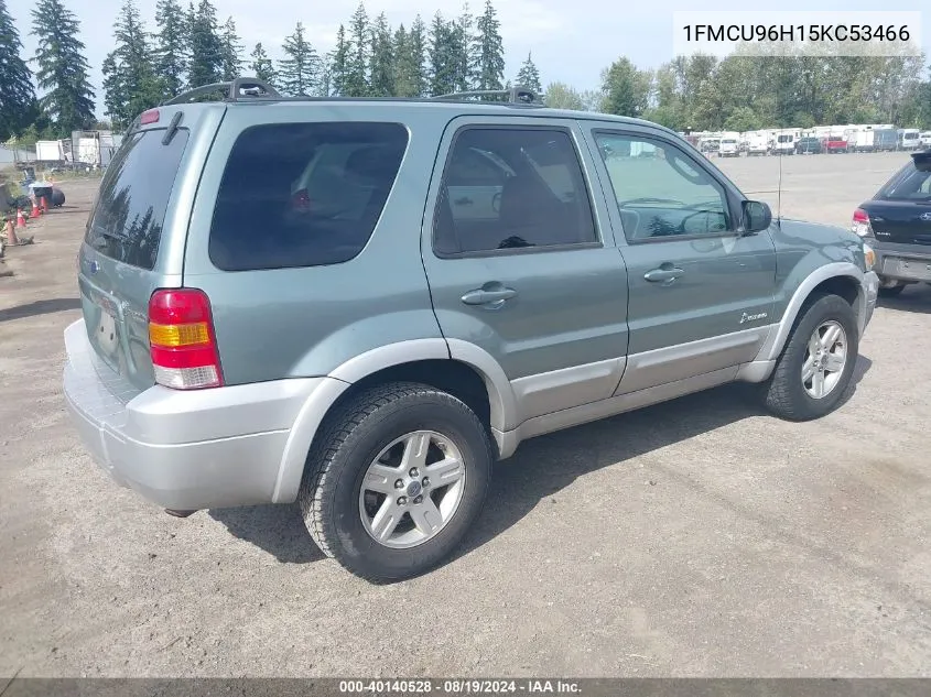 1FMCU96H15KC53466 2005 Ford Escape Hybrid