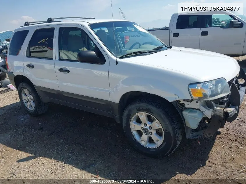 1FMYU93195KA04877 2005 Ford Escape Xlt