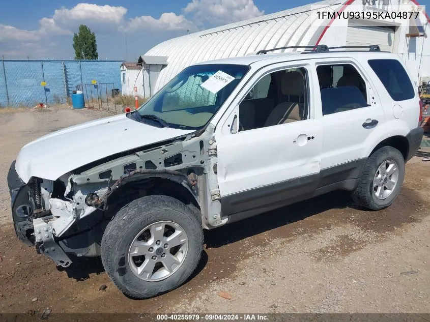 1FMYU93195KA04877 2005 Ford Escape Xlt