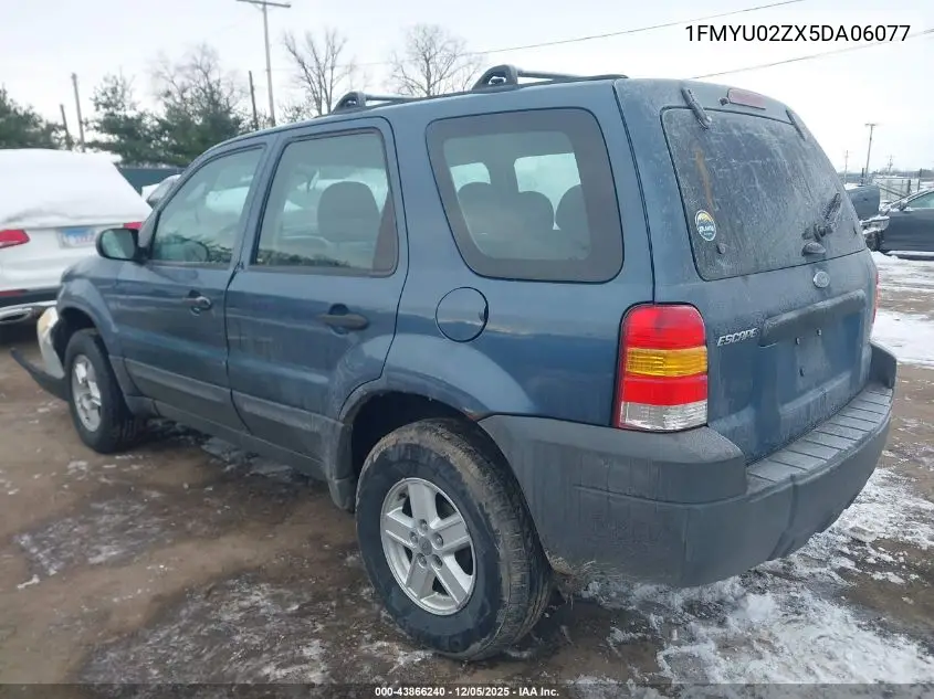 1FMYU02ZX5DA06077 2005 Ford Escape Xls