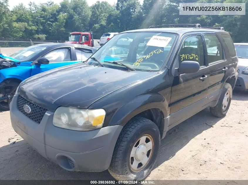 1FMYU02Z56KB18606 2006 Ford Escape Xls/Xls Manual