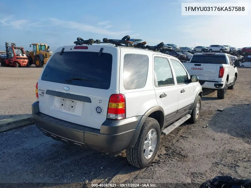 1FMYU03176KA57588 2006 Ford Escape Xlt