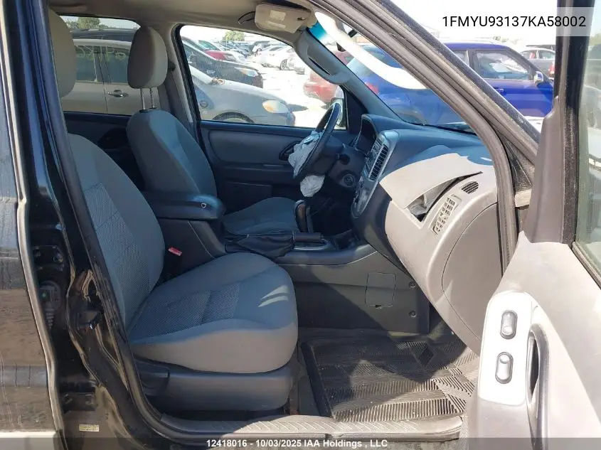 1FMYU93137KA58002 2007 Ford Escape Xlt