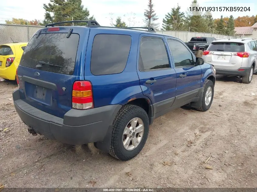 1FMYU93157KB59204 2007 Ford Escape Xlt/Xlt Sport