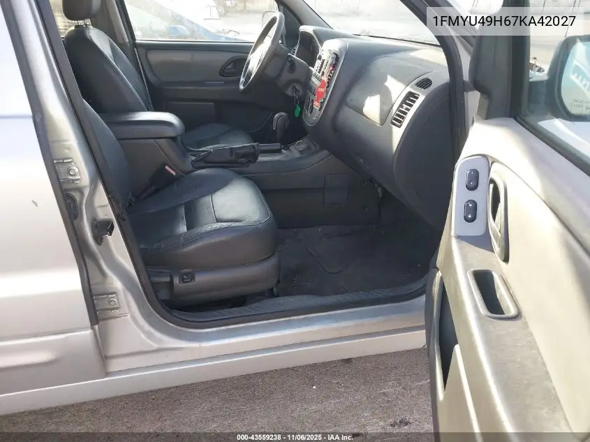 1FMYU49H67KA42027 2007 Ford Escape Hybrid