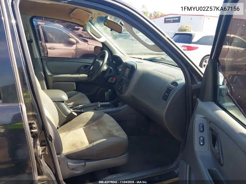 1FMYU02Z57KA67156 2007 Ford Escape Xls/Xls Manual