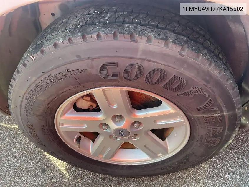 1FMYU49H77KA15502 2007 Ford Escape Hybrid