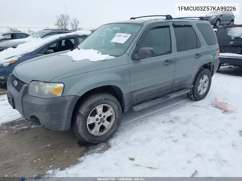 1FMCU03Z57KA99226 2007 Ford Escape Xlt