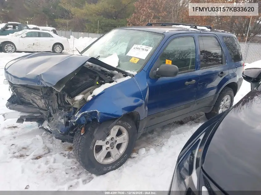 1FMYU03157KB33620 2007 Ford Escape Xlt/Xlt Sport