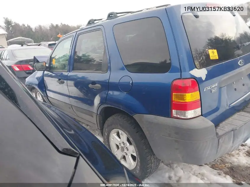 1FMYU03157KB33620 2007 Ford Escape Xlt/Xlt Sport