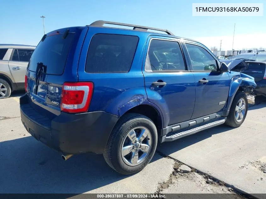 1FMCU93168KA50679 2008 Ford Escape Xlt