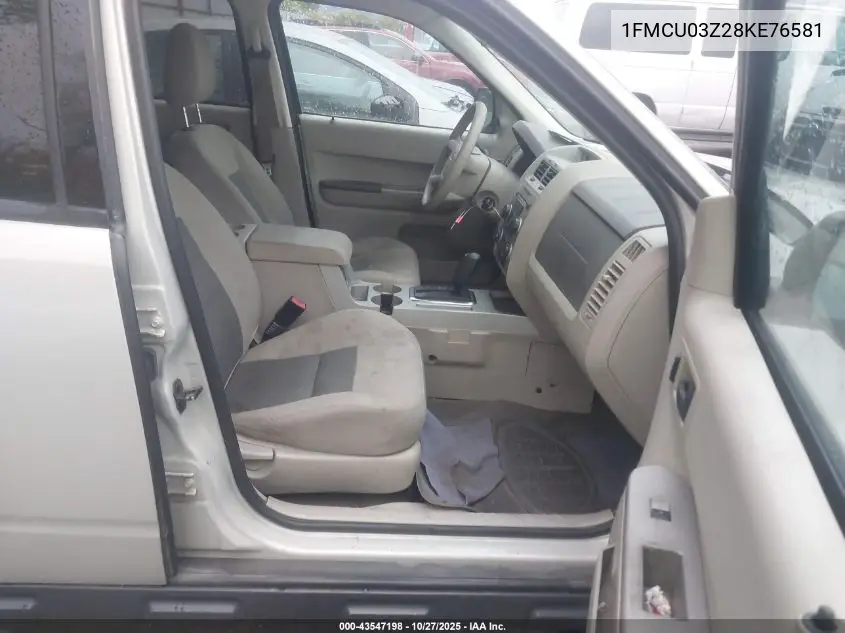 1FMCU03Z28KE76581 2008 Ford Escape Xlt