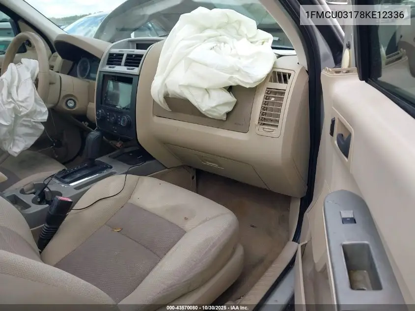 1FMCU03178KE12336 2008 Ford Escape Xlt
