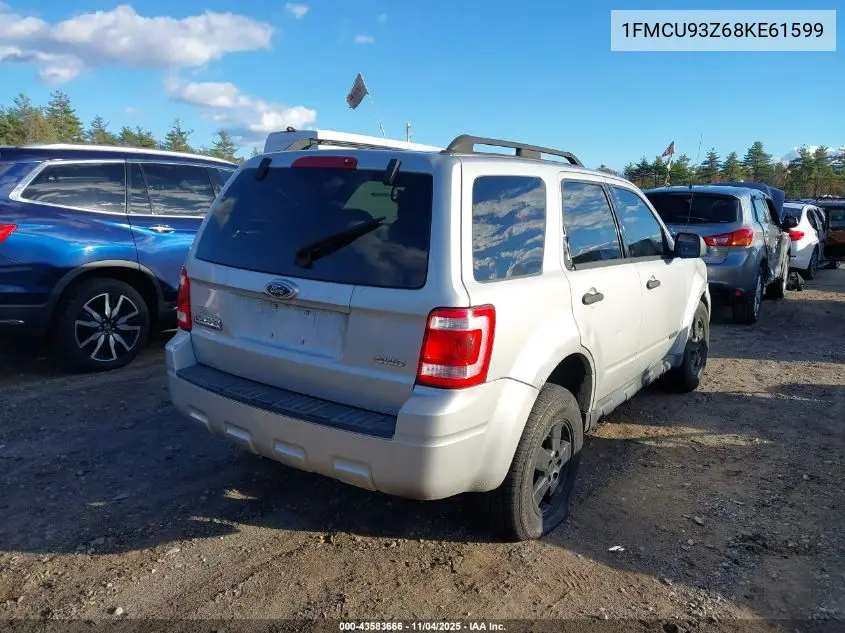 1FMCU93Z68KE61599 2008 Ford Escape Xlt