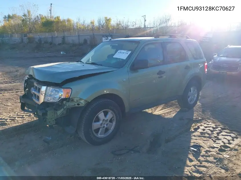 1FMCU93128KC70627 2008 Ford Escape Xlt