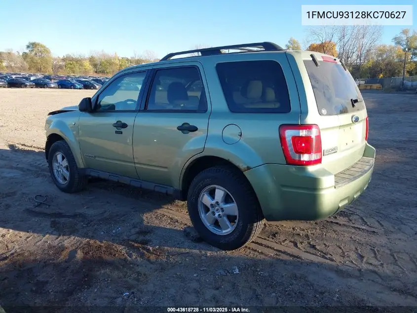 1FMCU93128KC70627 2008 Ford Escape Xlt