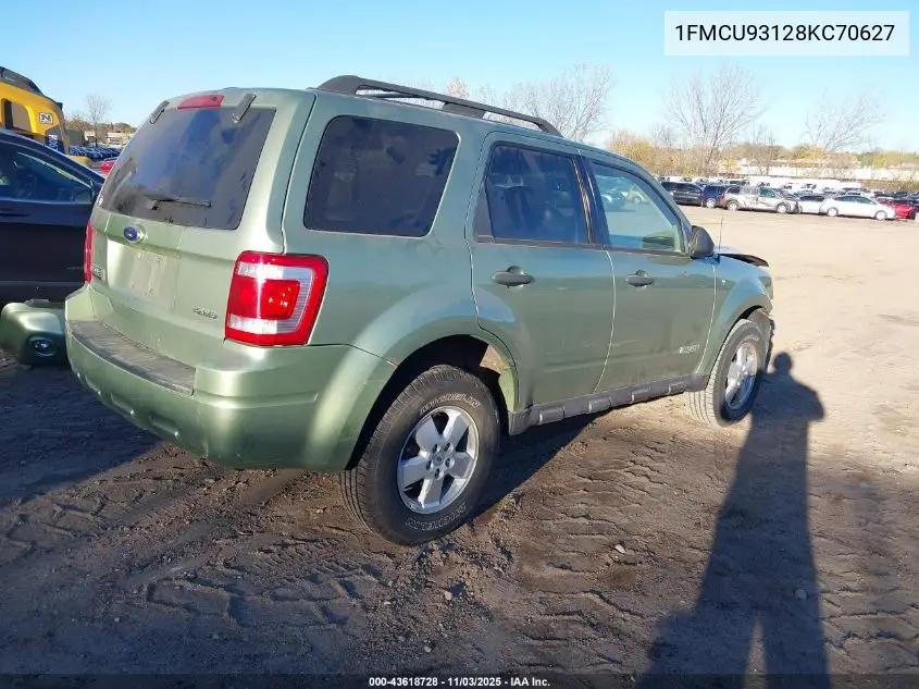 1FMCU93128KC70627 2008 Ford Escape Xlt