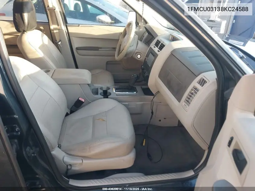 1FMCU03138KC24588 2008 Ford Escape Xlt