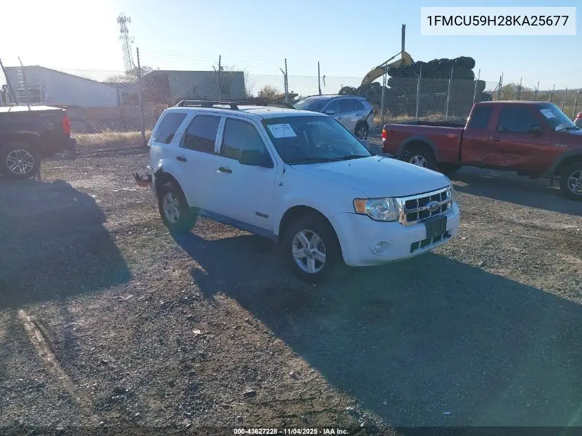 1FMCU59H28KA25677 2008 Ford Escape Hybrid