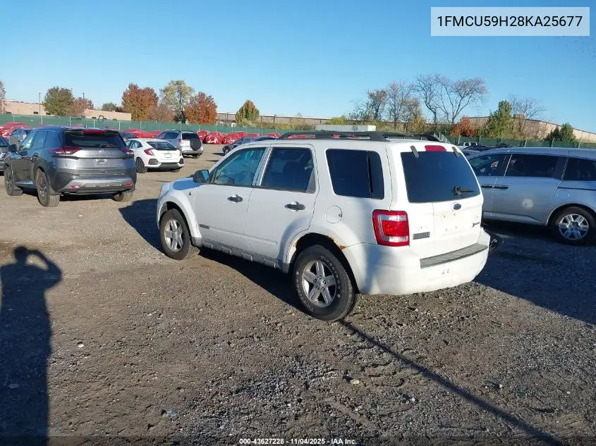 1FMCU59H28KA25677 2008 Ford Escape Hybrid
