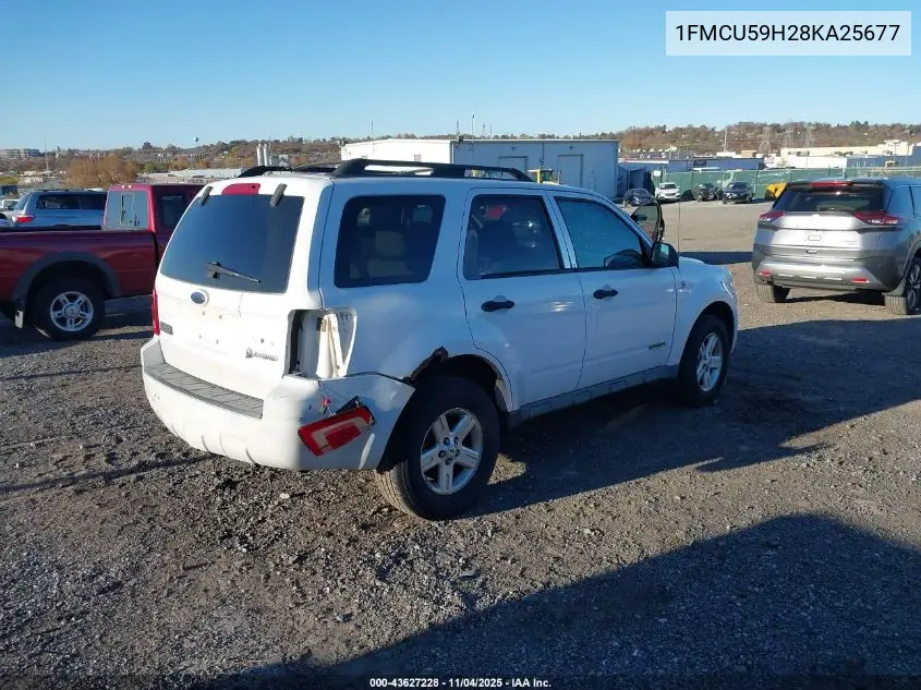 1FMCU59H28KA25677 2008 Ford Escape Hybrid