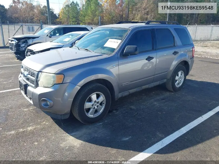1FMCU93198KE59548 2008 Ford Escape Xlt