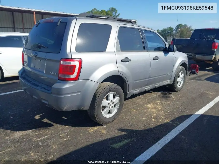 1FMCU93198KE59548 2008 Ford Escape Xlt