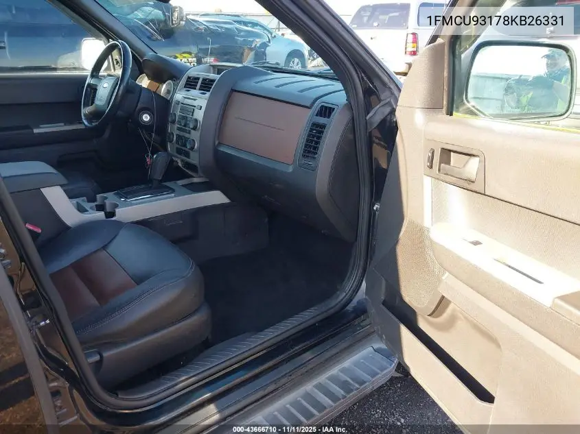 1FMCU93178KB26331 2008 Ford Escape Xlt