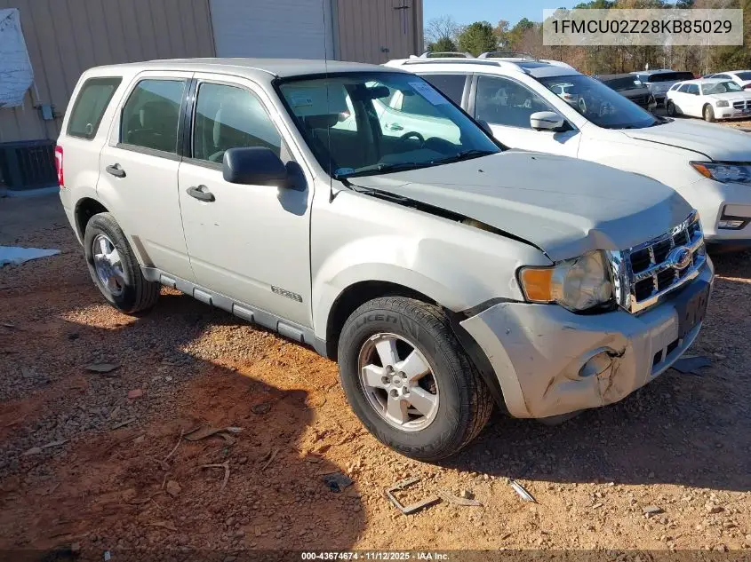 1FMCU02Z28KB85029 2008 Ford Escape Xls/Xls Manual