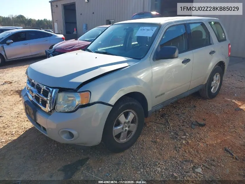 1FMCU02Z28KB85029 2008 Ford Escape Xls/Xls Manual