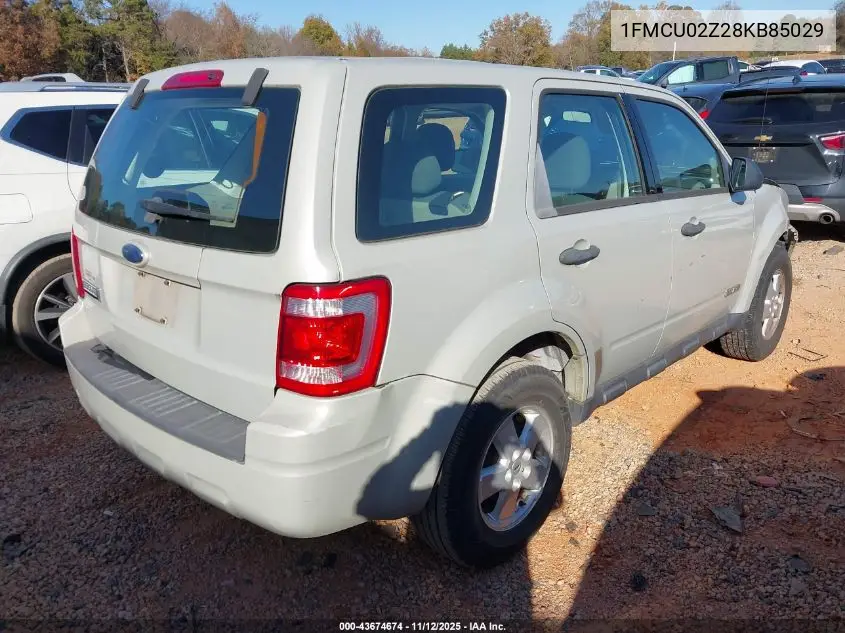 1FMCU02Z28KB85029 2008 Ford Escape Xls/Xls Manual
