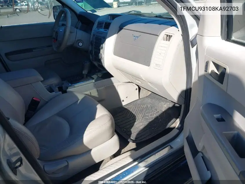1FMCU93108KA92703 2008 Ford Escape Xlt