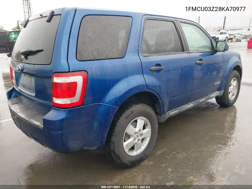 1FMCU03Z28KA70977 2008 Ford Escape Xlt