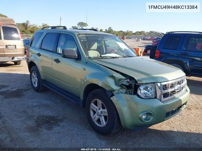 1FMCU49H48KC13384 2008 Ford Escape Hybrid
