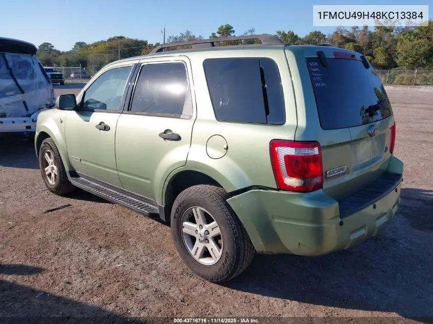 1FMCU49H48KC13384 2008 Ford Escape Hybrid