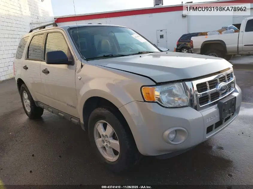1FMCU93198KA78962 2008 Ford Escape Xlt