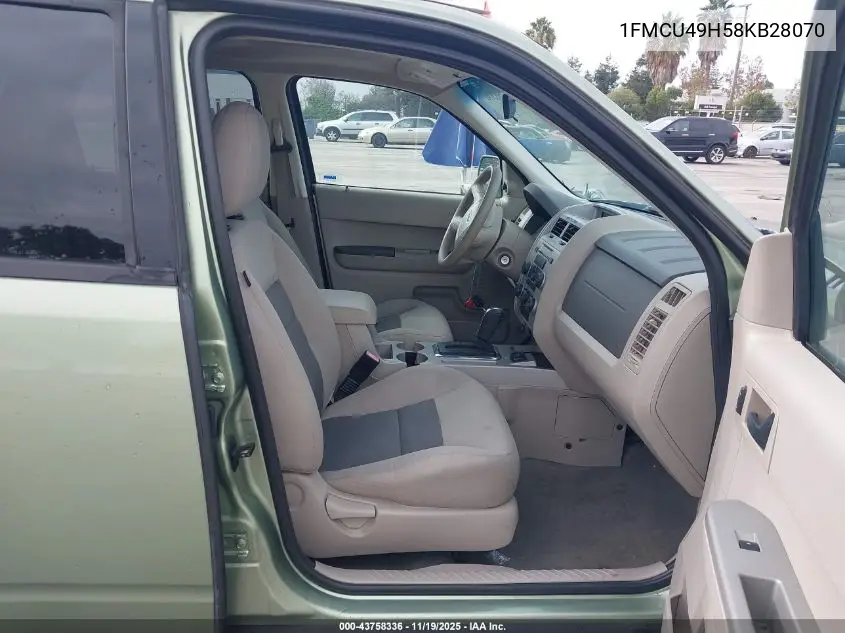 1FMCU49H58KB28070 2008 Ford Escape Hybrid