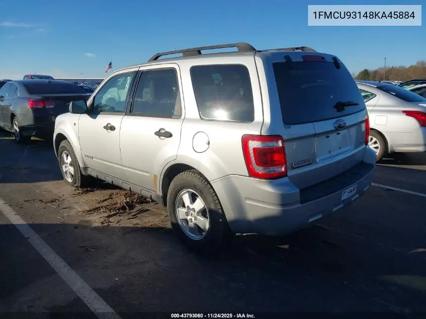 1FMCU93148KA45884 2008 Ford Escape Xlt