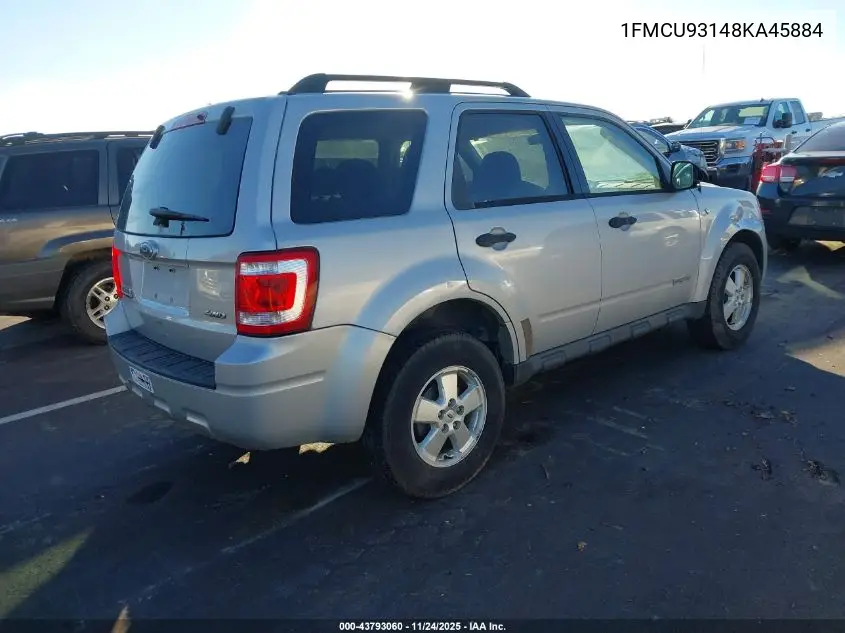 1FMCU93148KA45884 2008 Ford Escape Xlt