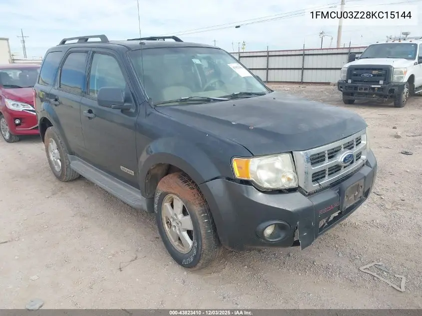 1FMCU03Z28KC15144 2008 Ford Escape Xlt