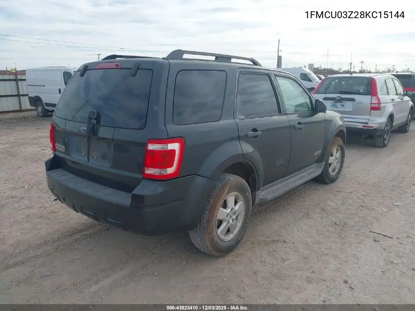 1FMCU03Z28KC15144 2008 Ford Escape Xlt