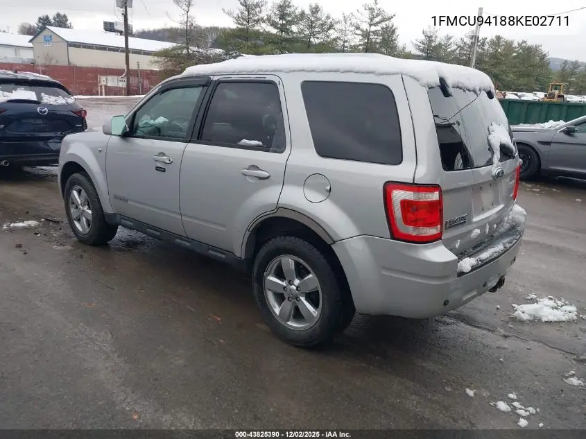 1FMCU94188KE02711 2008 Ford Escape Limited